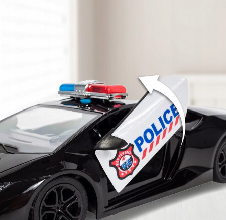 Mașină Sport Poliție RC – Scara 1:14 [5]