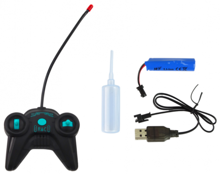 Mașină Sport Poliție Telecomandă R/C Neagră [1]