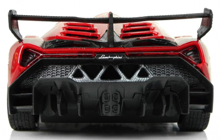Mașină sport telecomandată 1:24 Lamborghini Veneno Roșu 2.4 GHz cu lumini [3]