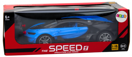Mașină sport telecomandată RC Albastră 1:16 [4]