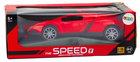 Mașină sport telecomandată roșie 1:16 RC [4]