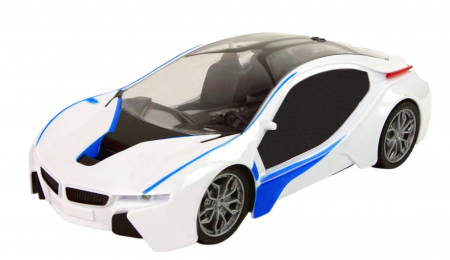 Mașină Super Rapidă cu Telecomandă + Telecomandă R/C cu Pedale de Gaz și Frână [1]