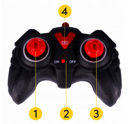 Mașină Twister 360° – Acrobat Radiocomandat cu LED [8]