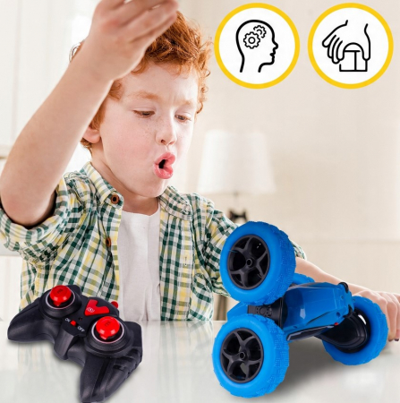 Mașină Twister 360° – Acrobat Radiocomandat cu LED [3]