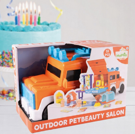 Mașinuță off-road – Salon mobil de îngrijire cu cățeluși [8]