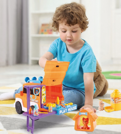 Mașinuță off-road – Salon mobil de îngrijire cu cățeluși [2]