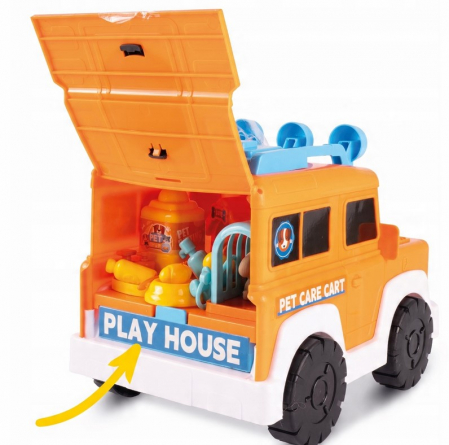 Mașinuță off-road – Salon mobil de îngrijire cu cățeluși [7]