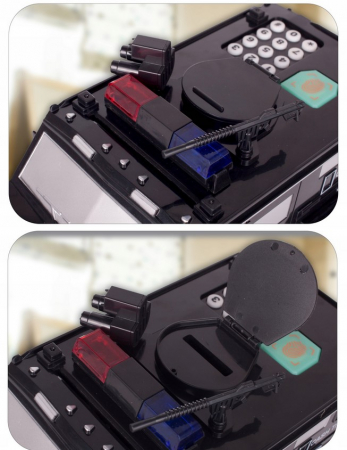 Mașinuță Seif – Pușculiță cu parolă și amprentă, pentru bancnote și monede [8]