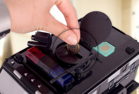 Mașinuță Seif – Pușculiță cu parolă și amprentă, pentru bancnote și monede [7]