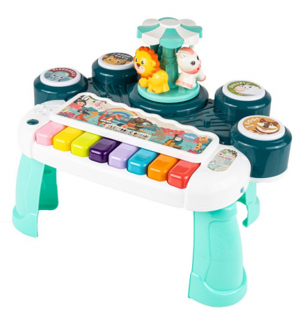 Instrumente muzicale - Măsuță educativă cu pian – Leu