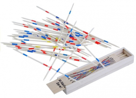 Jucarii - Mikado – Joc clasic cu bețe din lemn pentru mai mulți jucători