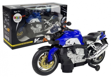 Jucarii - Motocicletă albastră alimentată cu baterii