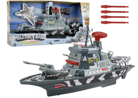 Jucarii diverse - Navă Militară cu Lumini și Sunete