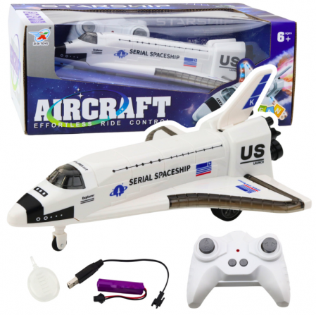 Jucarii cu telecomanda - Nava spațială cu telecomandată cu lumini, sunete și fum