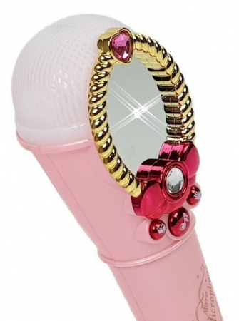 Oglindă Magică cu Microfon, Roz, cu Lumină și USB [1]