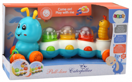 Omidă cu Tracțiune – Lumini Colorate și Sunete [2]