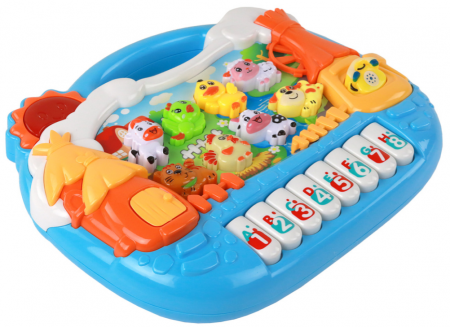 Panoul educațional Pianinko – Tema satului englezesc – Animale [2]