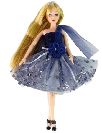 Păpușa Baby Emily cu Poșetuță Cățeluș cu Flori [1]