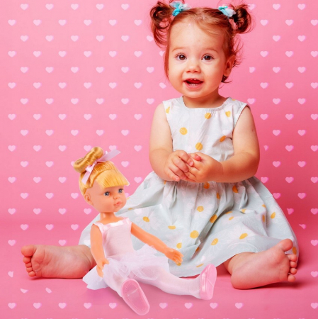 Păpușă Balerină „Darlene” – Blondă, 34 cm – Set cu Perie și Colier [9]
