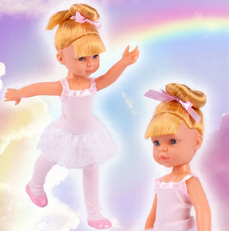 Păpușă Balerină „Darlene” – Blondă, 34 cm – Set cu Perie și Colier [5]