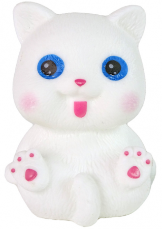 Păpușă Bebeluș cu Pisicuță – Păr Lung Șaten [2]