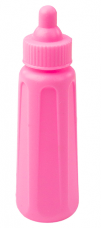 Păpușă bebeluș cu rochie colorată, ponei, biberon, sunet [1]