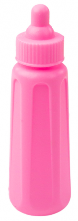 Păpușă bebeluș în set turcoaz cu ponei, biberon și sunet [1]