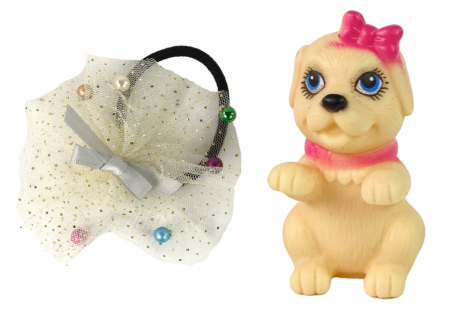 Păpușa Emily pentru Copii cu Cățeluș și Păr Lung [2]