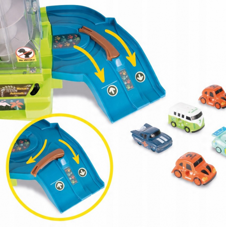 Parcare pentru mașini Dinozaur cu lift – Mega Parc cu trenuleț și dinozauri [3]