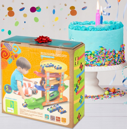 Pistă de echilibru cu lansator – Crocodil + mașinuțe [6]