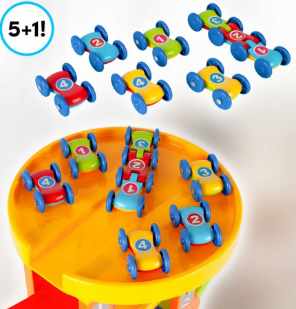 Pistă de echilibru cu lansator – Crocodil + mașinuțe [8]