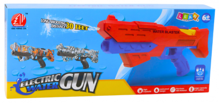 Pistol cu apă electric automat verde, rază 10 m [3]