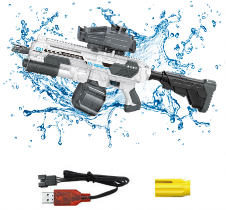 Pistol cu apă electric spațial M16, capacitate 1350 ml [2]