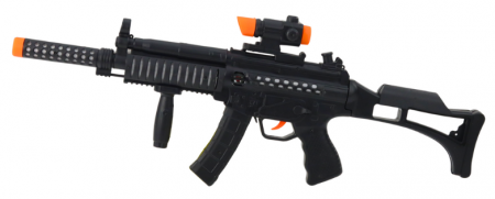 **Pusca mitralieră de jucărie cu lumini și sunete, neagră, 62 cm** [2]