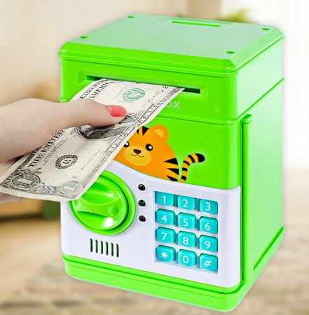 Pușculiță Seif KOTEK Verde cu Melodii [6]