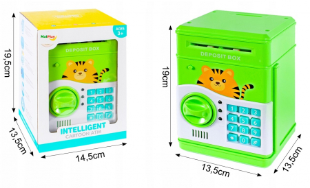 Pușculiță Seif KOTEK Verde cu Melodii [2]