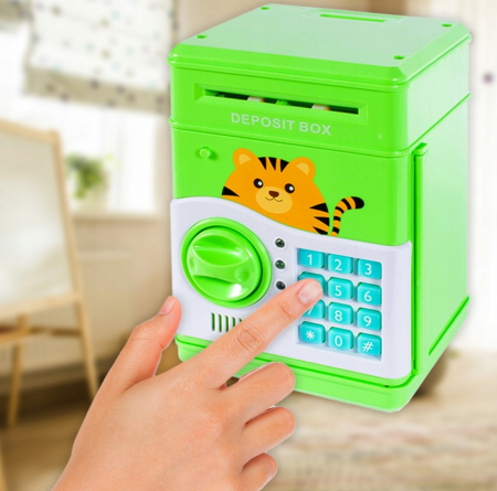 Pușculiță Seif KOTEK Verde cu Melodii [5]