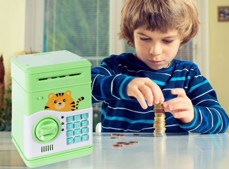 Pușculiță Seif KOTEK Verde cu Melodii [3]