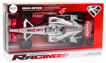 Racer Sports Car cu Tracțiune 1:9 Argintiu cu Sunete [2]