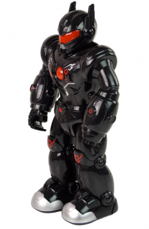 Robot Interactiv care merge, are sunete și lumini, culoare neagră [2]