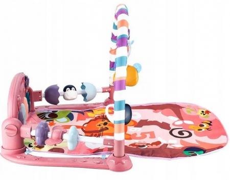 Saltea Interactivă cu Pian Roz – Lumini, Sunete și Oglindă [2]