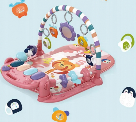 Saltea Interactivă cu Pian Roz – Lumini, Sunete și Oglindă [8]