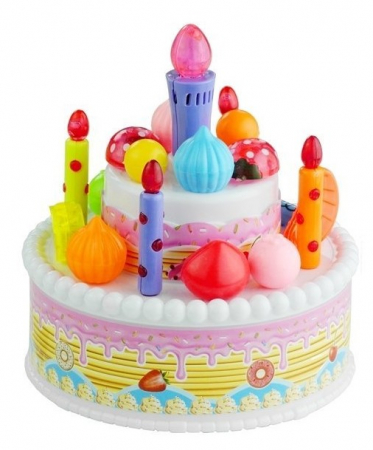 Serviciu de aniversare: tort de aniversare, prăjituri, lumânări, înghețată [1]