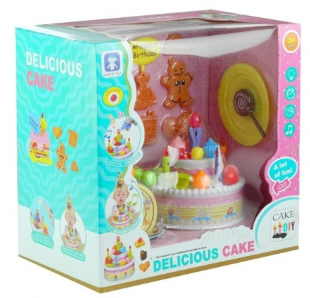 Serviciu de aniversare: tort de aniversare, prăjituri, lumânări, înghețată [9]