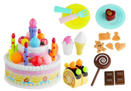 Serviciu de aniversare: tort de aniversare, prăjituri, lumânări, înghețată [8]