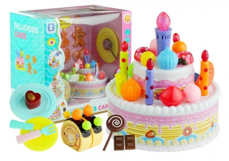 Articole petreceri - Serviciu de aniversare: tort de aniversare, prăjituri, lumânări, înghețată