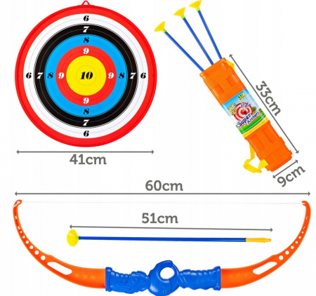 Set arc cu scut și săgeți – pentru mici eroi și eroine [2]