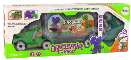 Set Asamblare Dinozaur cu Șurubelniță – Camion și Dinozaur (DIY) [3]