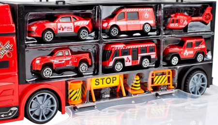 Set autospecială de intervenție cu 4 mașinuțe și elicopter [7]