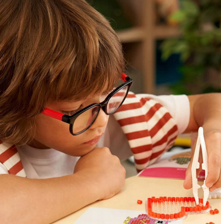 Set Creativ cu Mărgele de Călcat – 6000 Bucăți + Plăci și Modele – Cutie Organizatoare [6]